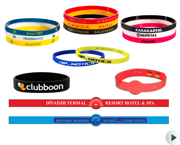 Silikon Bileklik Havuz Kol Band�